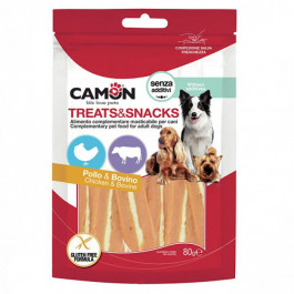 Camon Treats & Snacks Chicken and beef jerky snack 80 г (AE419)
