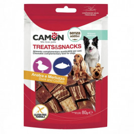   Camon Treats & Snacks Duck and codfish cubes 80 г (AE507)