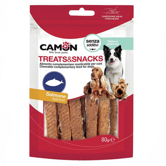 Camon Treats & Snacks Salmon strips 80 г (AE072) - зображення 1