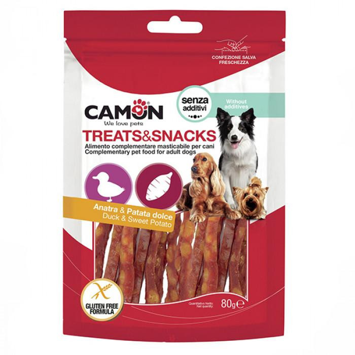 Camon Treats & Snacks Duck and sweet potato strips 80 г (AE528) - зображення 1