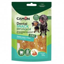 Camon Dental snack knotted bones with sweet potato and rice 100 г (AE332)
