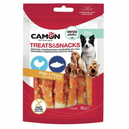 Camon Treats & Snacks Chicken and codfish rolls 80 г (AE026)