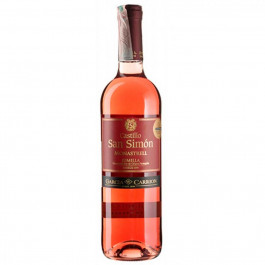 Castillo San Simon Вино Кастилло Сан Симон Розе сухое розовое J.Garcia Carrion,  Rose 0,75 л 12% (8410261082288)