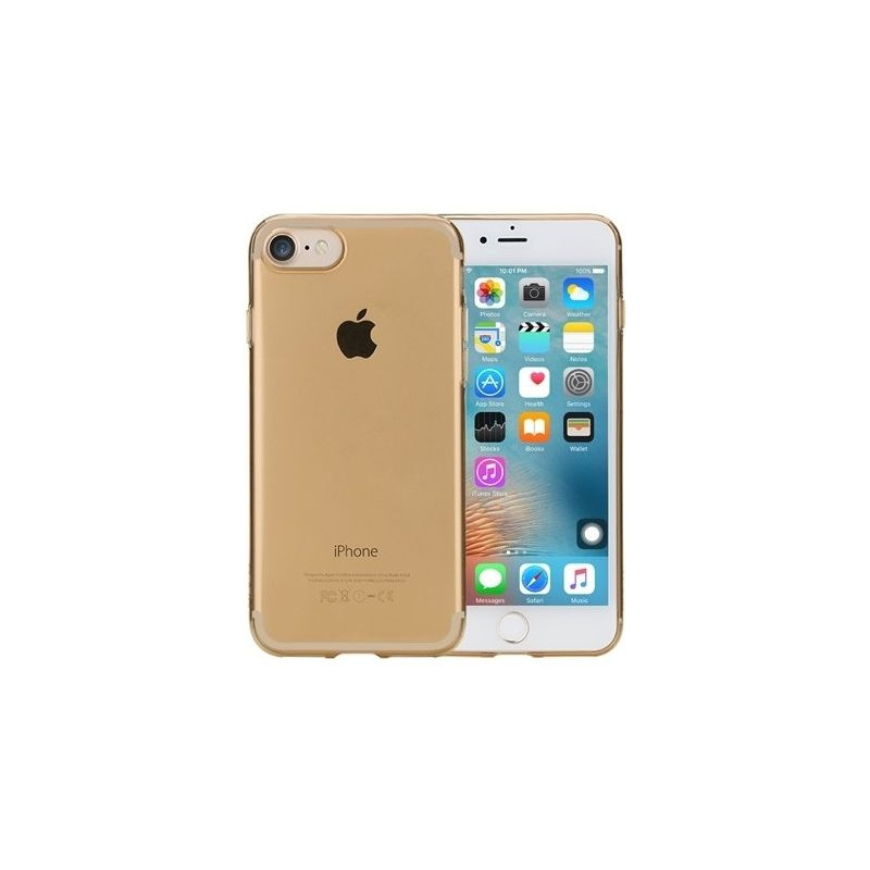 ROCK Slim Jacket iPhone 7 Transparent Gold - зображення 1
