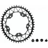 absolute BLACK Зірка шатунів + болті  Gravel 1X Oval 110/5 48T Grey (AB GROV48/110/5GR) - зображення 1