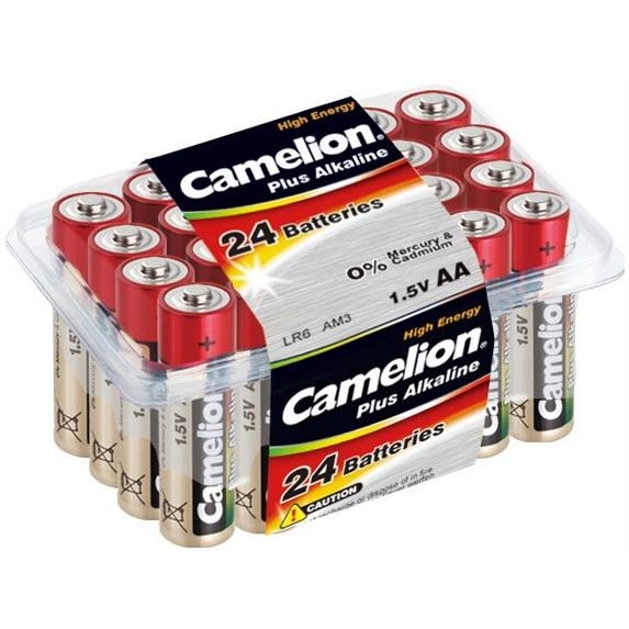 Camelion AA bat Alkaline 24шт Plus Alkaline (LR6-PB24) - зображення 1