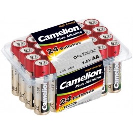 Camelion AA bat Alkaline 24шт Plus Alkaline (LR6-PB24)