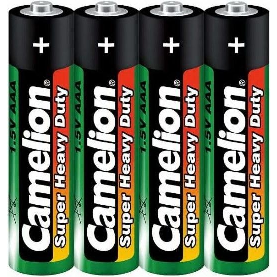 Camelion AAA bat Zinc-Carbon 4шт Green Series (R03P-SP4G) - зображення 1