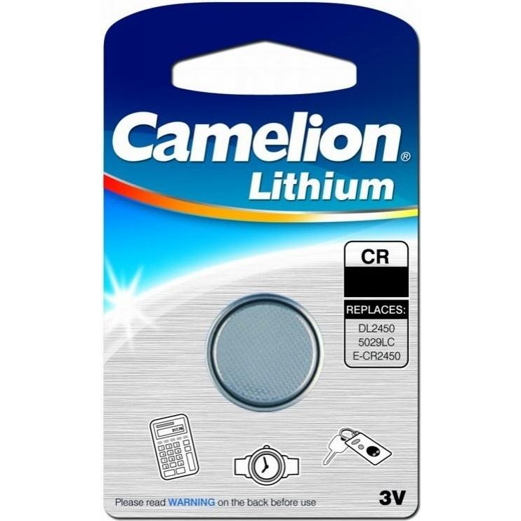 Camelion CR-2032 bat(3B) Lithium 1шт (CR2032-BP1) - зображення 1