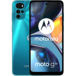 Motorola Moto G22 4/64GB Iceberg Blue (PATW0030)