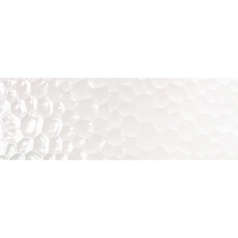 Azteca UNIK R90 BUBBLES WHITE GLOSSY 30x90 (декор) B43 - зображення 1