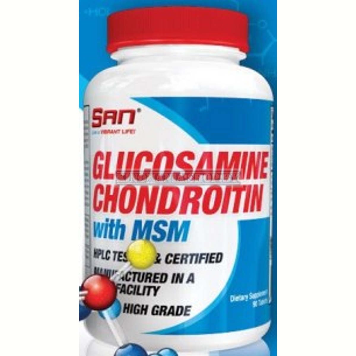 SAN Glucosamine Chondroitin MSM 90 tabs /30 servings/ - зображення 1