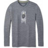 Smartwool Термокофта  Men's Merino Sport 150 Old Man Winter Long Sleeve Tee Medium Gray Heather S - зображення 1