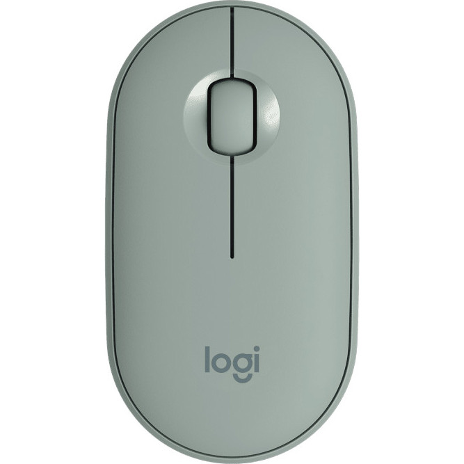 Logitech Pebble M350 Wireless Mouse - Eucalyptus (910-005720) - зображення 1