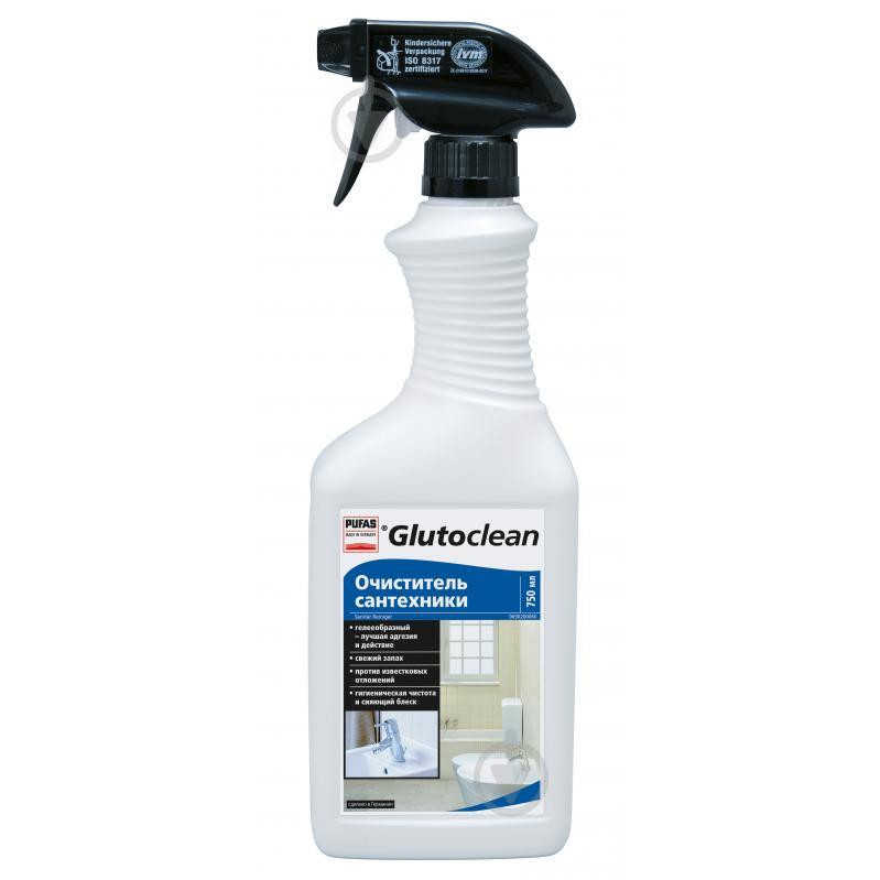 Glutoclean Очиститель для сантехники Glutoclean 0.75 л (4044899373926) - зображення 1