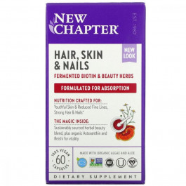 New Chapter Комплекс  для оздоровления волос, кожи и ногтей 60 капсул (NC0117)
