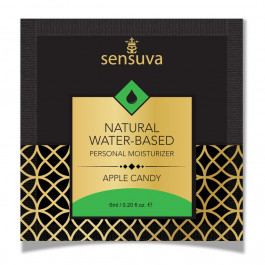   Sensuva Natural Water-Based Apple Candy 6 мл (SO3393)