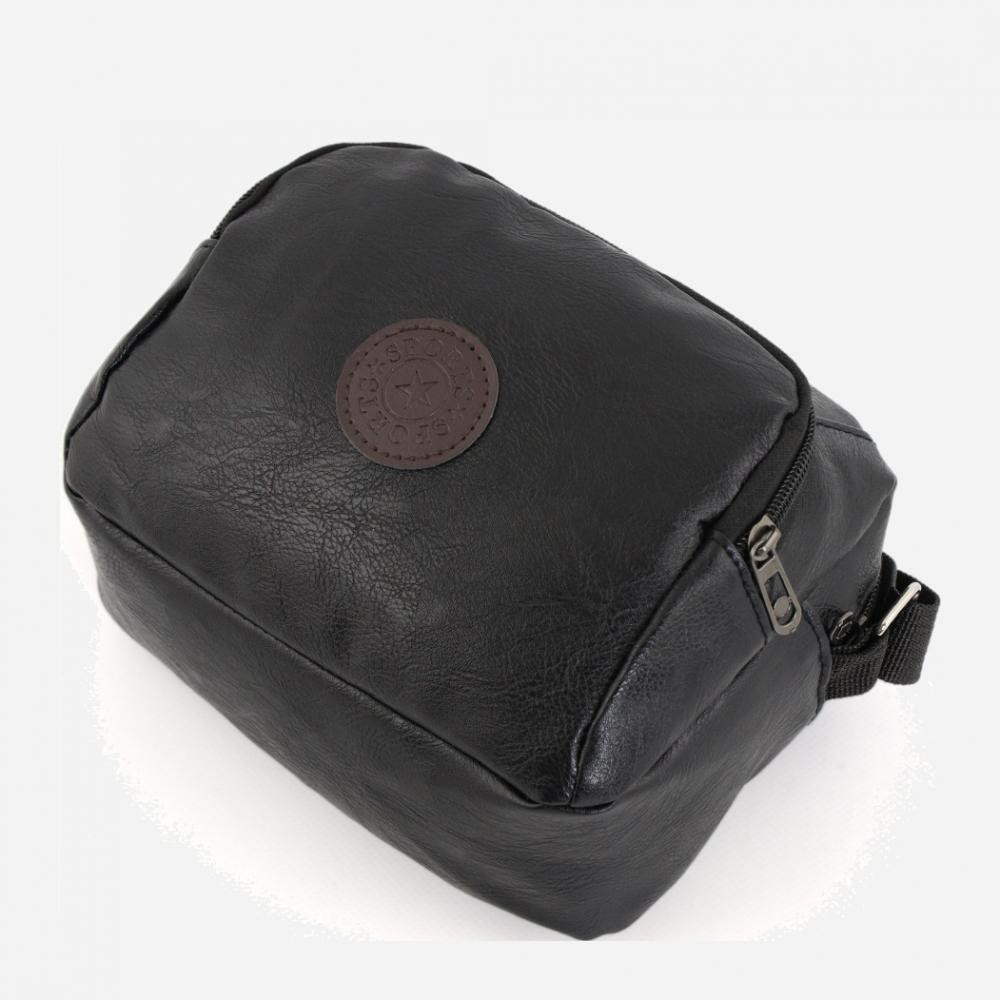 TRAUM Мужская сумка через плечо  черная (7171-46) - зображення 1