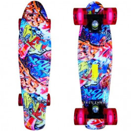 SkateX Penny Zetta Graffiti 22" (SKX-P015-GTI)