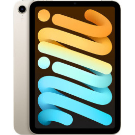 Apple iPad mini 6 Wi-Fi + Cellular 64GB Starlight (MK8C3)
