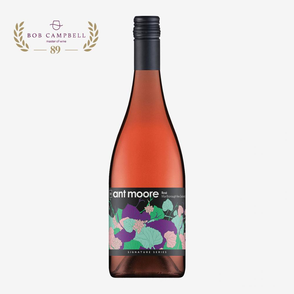 Ant Moore Вино . Сігначе Сіріес Розе 2018 рожеве 0,75 (9421010233959) - зображення 1