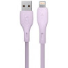 SkyDolphin S22L Soft Silicone USB to Lightning 1m Violet (USB-000600) - зображення 1