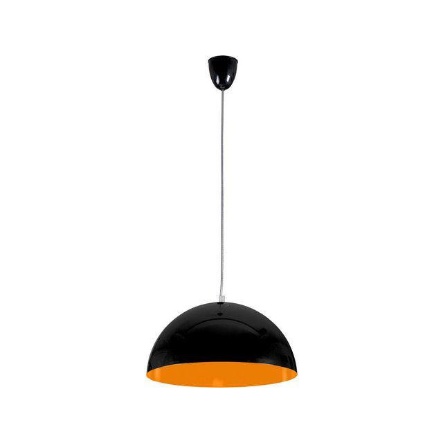 Nowodvorski Подвесной Светильник 6372 HEMISPHERE BLACK - ORANGE FLUO S - зображення 1