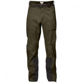   Fjallraven Штани чоловічі  Keb Eco-Shell Trousers Long Dark Olive (82415.633), Розмір S