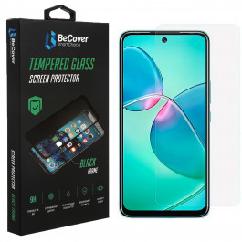 BeCover Захисне скло  для Infinix HOT 12 Play NFC (X6816D) 3D Crystal Clear Glass (708089)