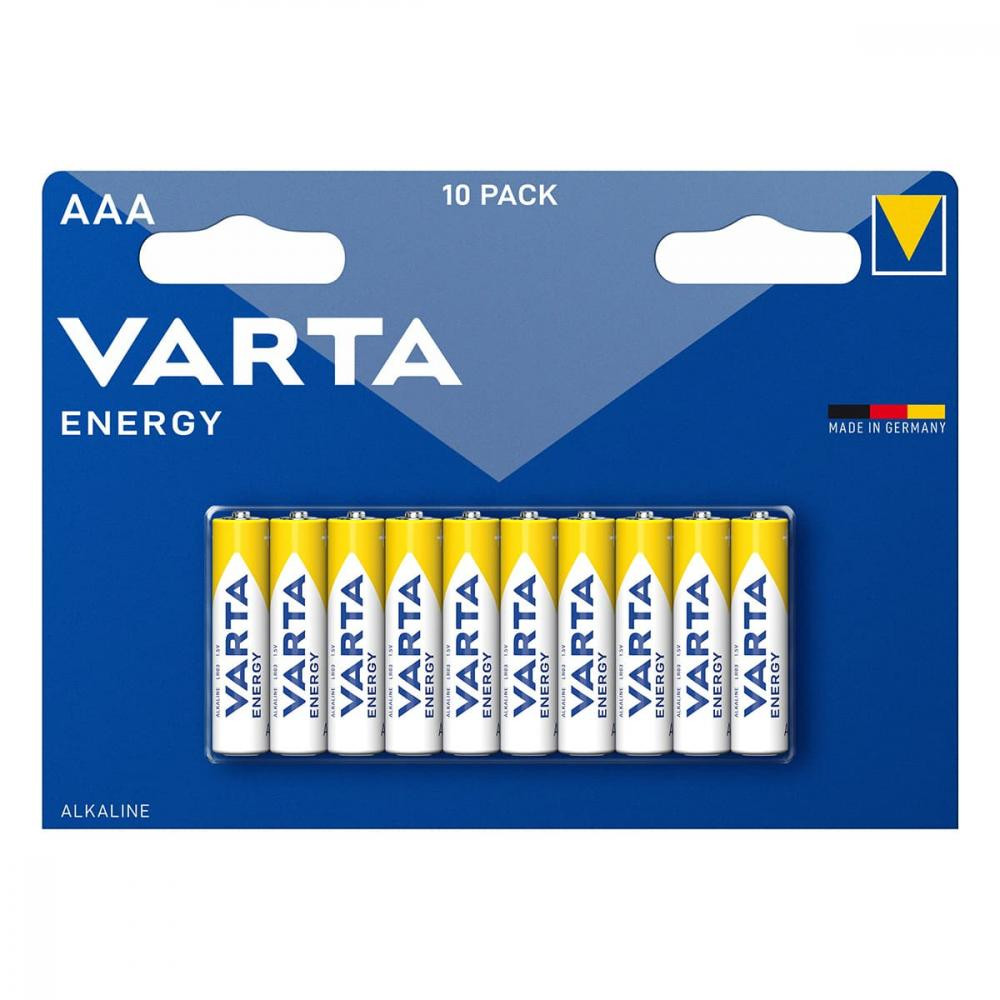 Varta AAA bat Alkaline 10шт Energy (4103229491) - зображення 1