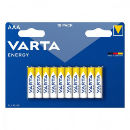 Varta AAA bat Alkaline 10шт Energy (4103229491)