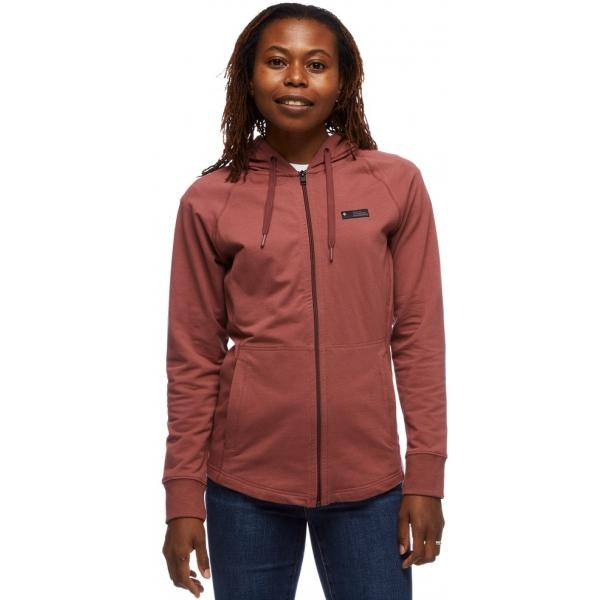 Black Diamond Кофта жіноча  Women's Mountain Transparency Full Zip Hoody Cherrywood (BD 730095.2009), Розмір XS - зображення 1