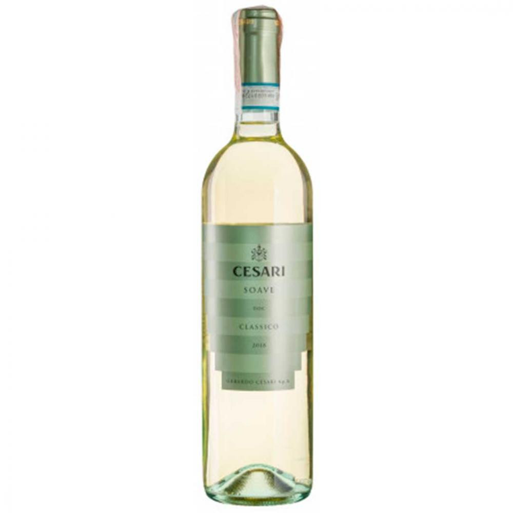 Cesari Вино Соаве Классико сухое белое , Soave Classico 0,75 л 12.5% (8000834306004) - зображення 1