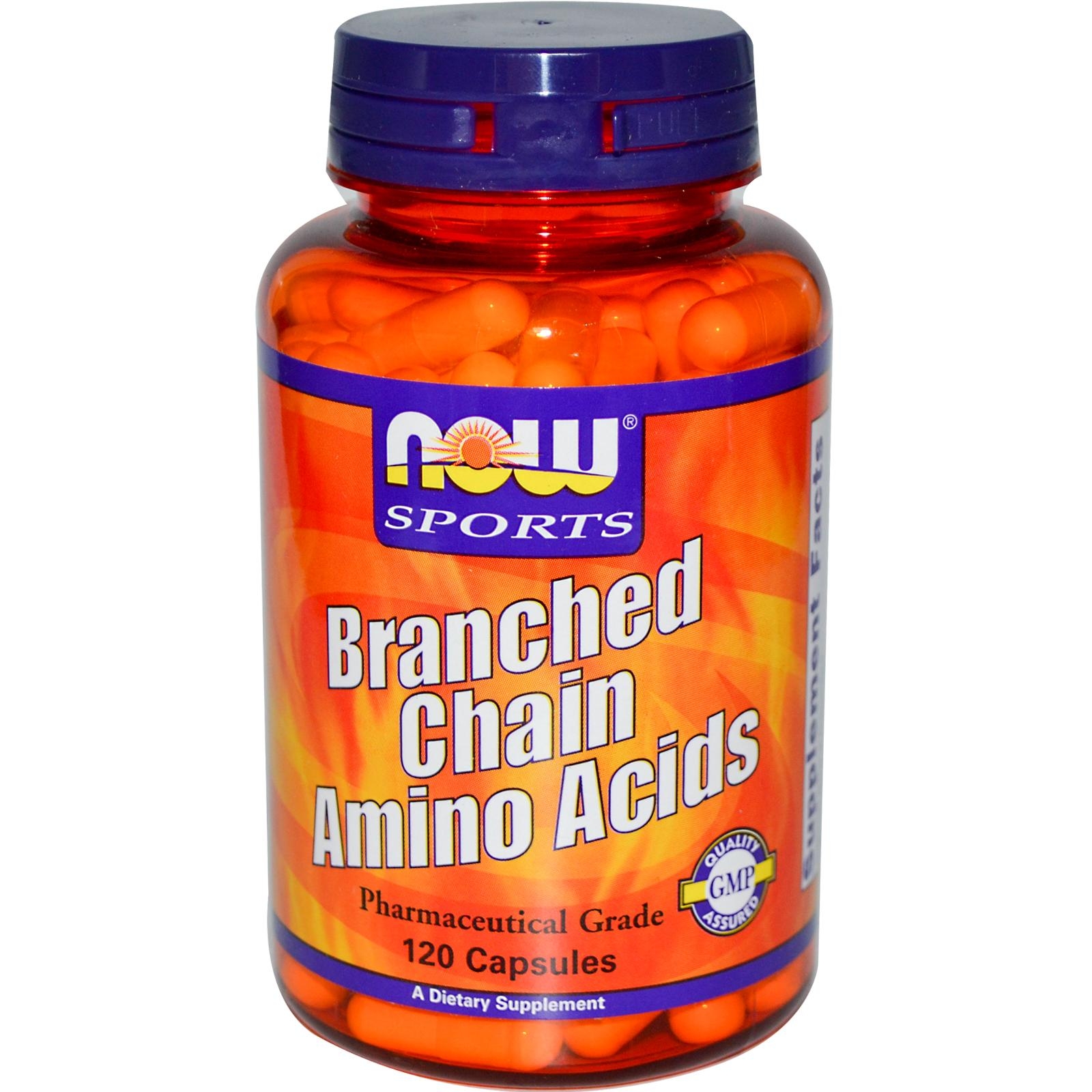 Now Branched Chain Amino Acids 120 caps - зображення 1