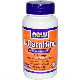Now L-Carnitine 250 mg 60 caps