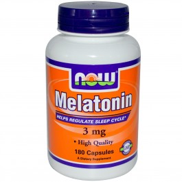 Now Melatonin 3 mg 180 caps