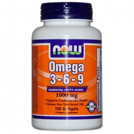   Now Omega 3-6-9 1000 mg 100 caps