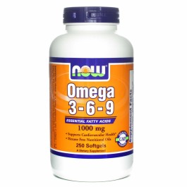 Now Omega 3-6-9 1000 mg 250 caps
