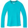 Smartwool Термофутболка жіноча  Women's Merino 250 Baselayer Crew Boxed Capri Blue Heather (SW SW016370.382),  - зображення 1