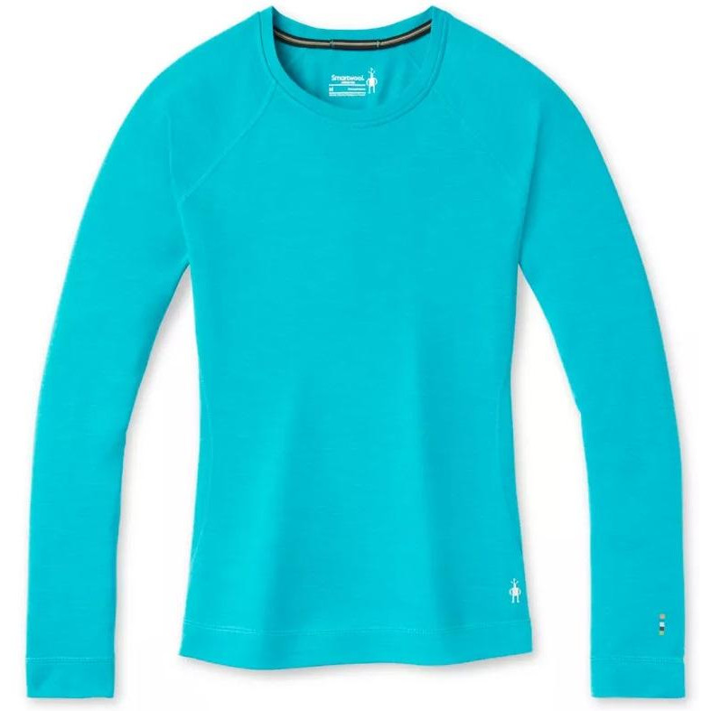 Smartwool Термофутболка жіноча  Women's Merino 250 Baselayer Crew Boxed Capri Blue Heather (SW SW016370.382),  - зображення 1