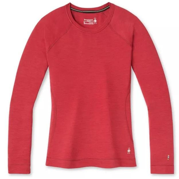 Smartwool Термофутболка жіноча  Women's Merino 250 Baselayer Crew Boxed Pomegranate Heather (SW SW016370.G67), - зображення 1