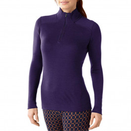 Smartwool Термофутболка жіноча  Women's NTS Mid 250 Zip T Montain Purple Heather (SW SS221.592), Розмір L