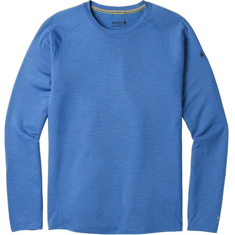 Smartwool Термофутболка чоловіча  Men's Merino 150 Baselayer Pattern Long Sleeve Bright Cobalt (SW 14051.A28), - зображення 1