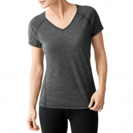 Smartwool Термофутболка жіноча  Women's PhD Ultra Light Short Sleeve Charcoal (SW 15142.003), Розмір S