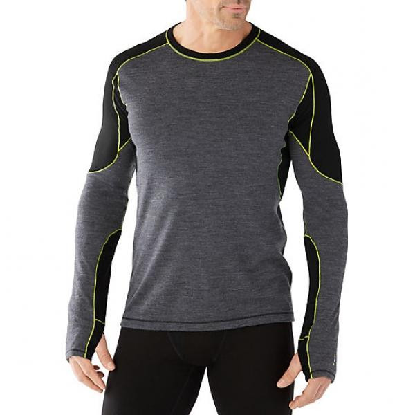 Smartwool Термофутболка чоловіча  Men's PhD Light Long Sleeve Charcoal (SW 14013.003), Розмір S - зображення 1