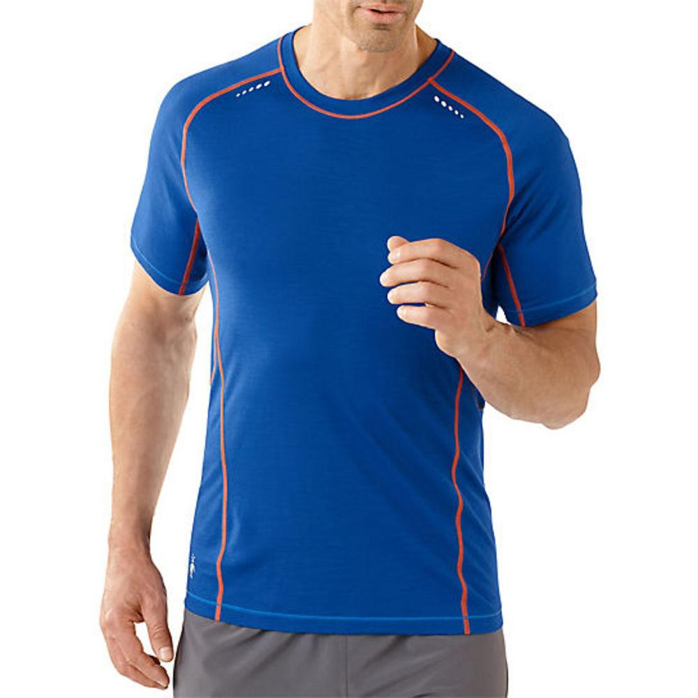 Smartwool Термофутболка чоловіча  Men's PhD Ultra Light Short Sleeve Shirt Bright Blue (SW SO914.378), Розмір  - зображення 1