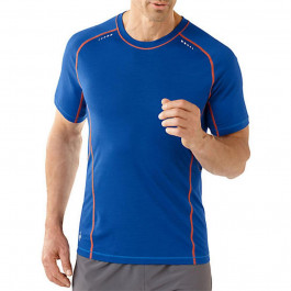 Smartwool Термофутболка чоловіча  Men's PhD Ultra Light Short Sleeve Shirt Bright Blue (SW SO914.378), Розмір 