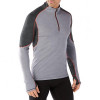 Smartwool Термофутболка чоловіча  Men's PhD Light 1/4 Zip Light Gray (SW 14014.039), Розмір XL - зображення 1