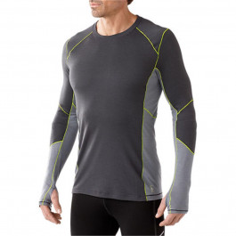   Smartwool Термофутболка чоловіча  Men's PhD Light Long Sleeve Graphite (SW SO932.018), Розмір XL