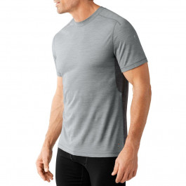   Smartwool Термофутболка чоловіча  PhD Ultra Light Short Sleeve Shirt Light Gray (SW 16096.039), Розмір S